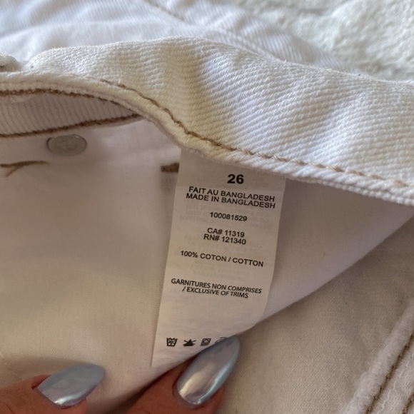 White Dynamite Denim Shorts - Picture 4 of 4